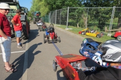 Remontée vers le départ