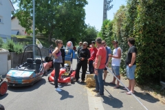 Préparation pour les descentes de l'après-midi