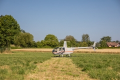 Hélicoptère pour les baptêmes de l'air